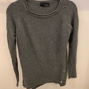 Grey Sweater with Buttons